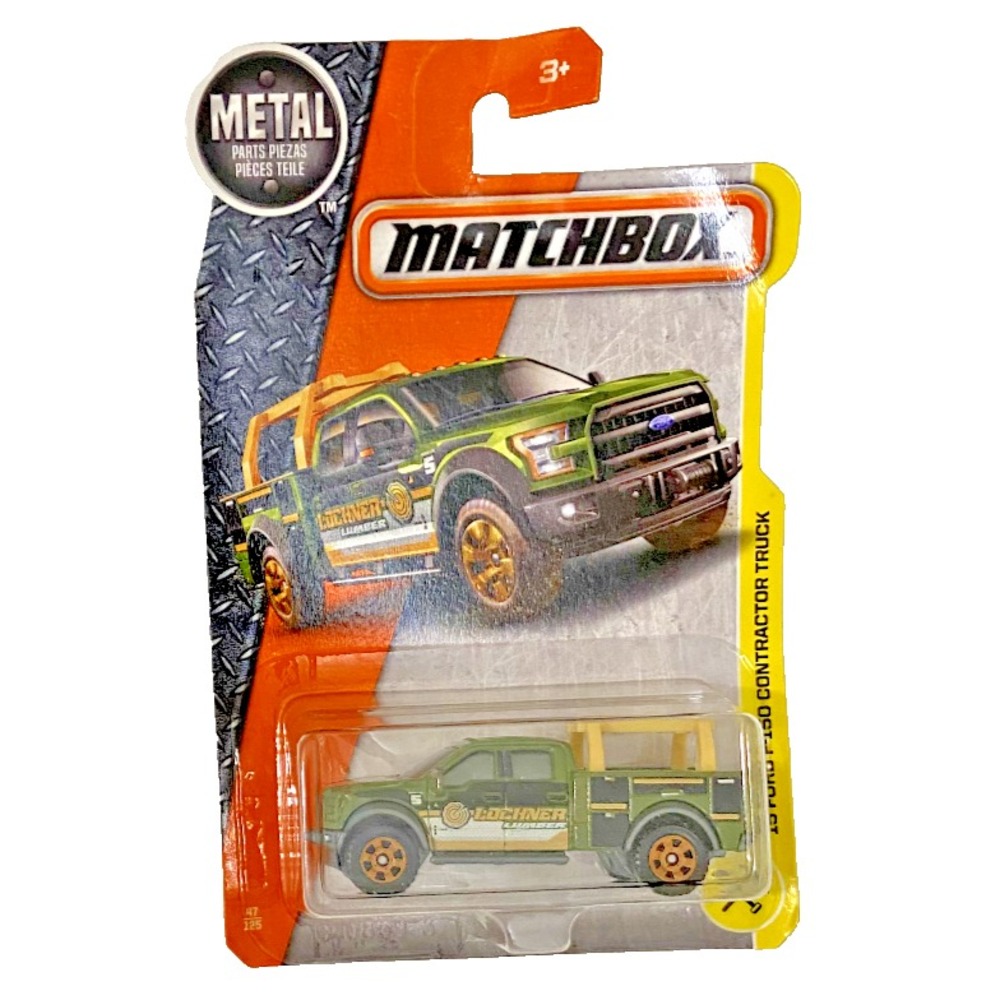 Matchbox 2016 '15 FORD F-150‎ CONTRACTOR TRUCK *See Pictures & Description